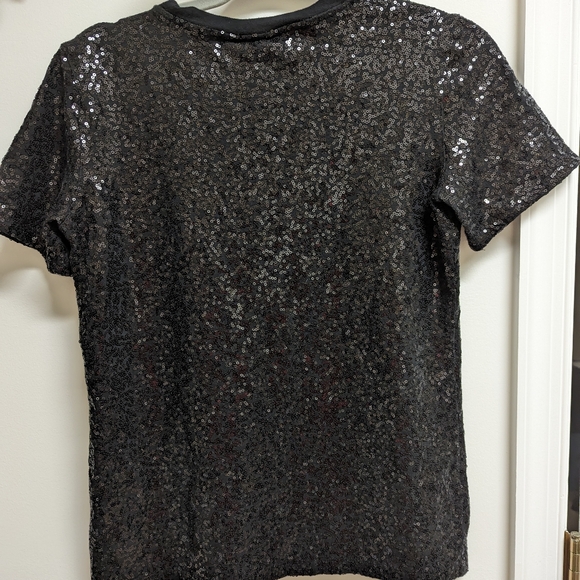 DKNY Sequence Tshirt Sz S - Picture 5 of 6